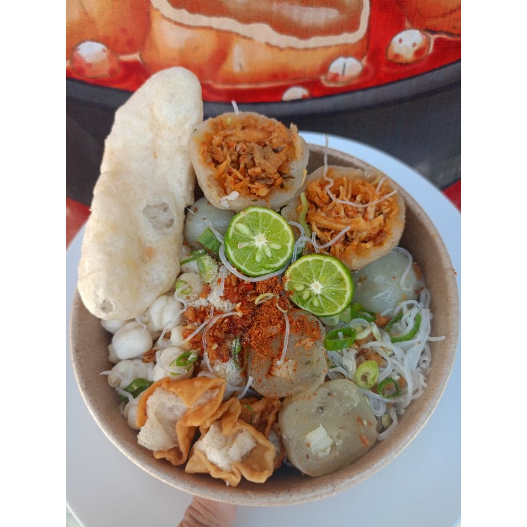

Boci Bakso Aci Komplit Mix Teh Ica HomeMade