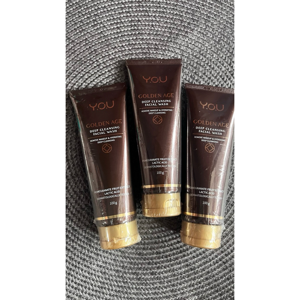 YOU Golden Age Deep Cleansing Facial Wash 100ml