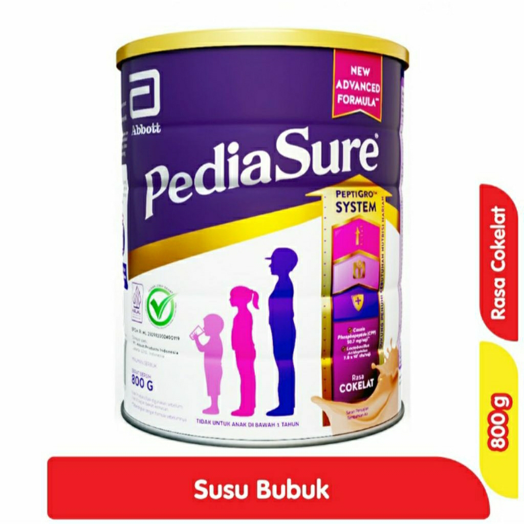 

PediaSure Triplesure Susu Formula Pertumbuhan Anak Rasa Cokelat 800g