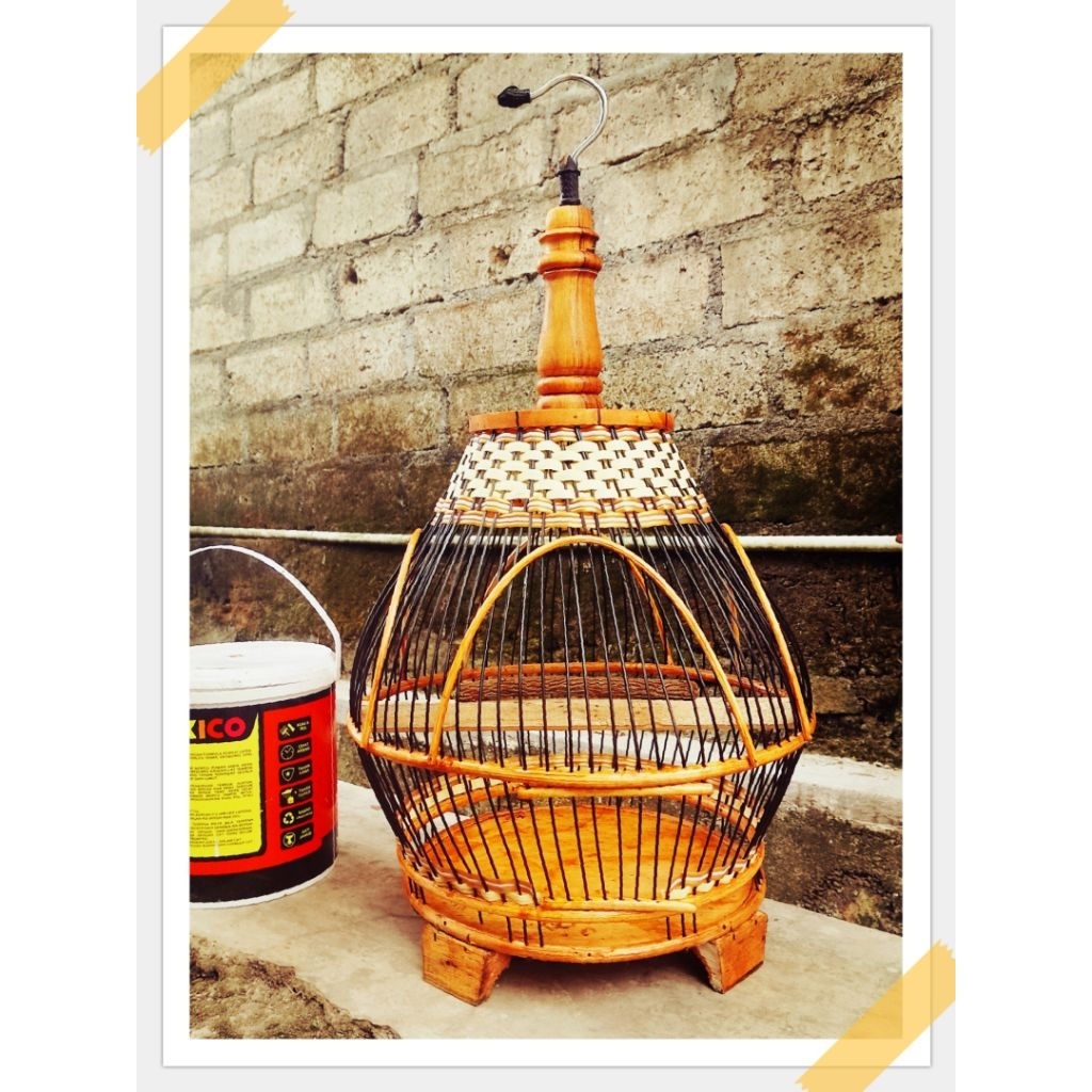 SANGKAR PERKUTUT MINION FULL PELITUR