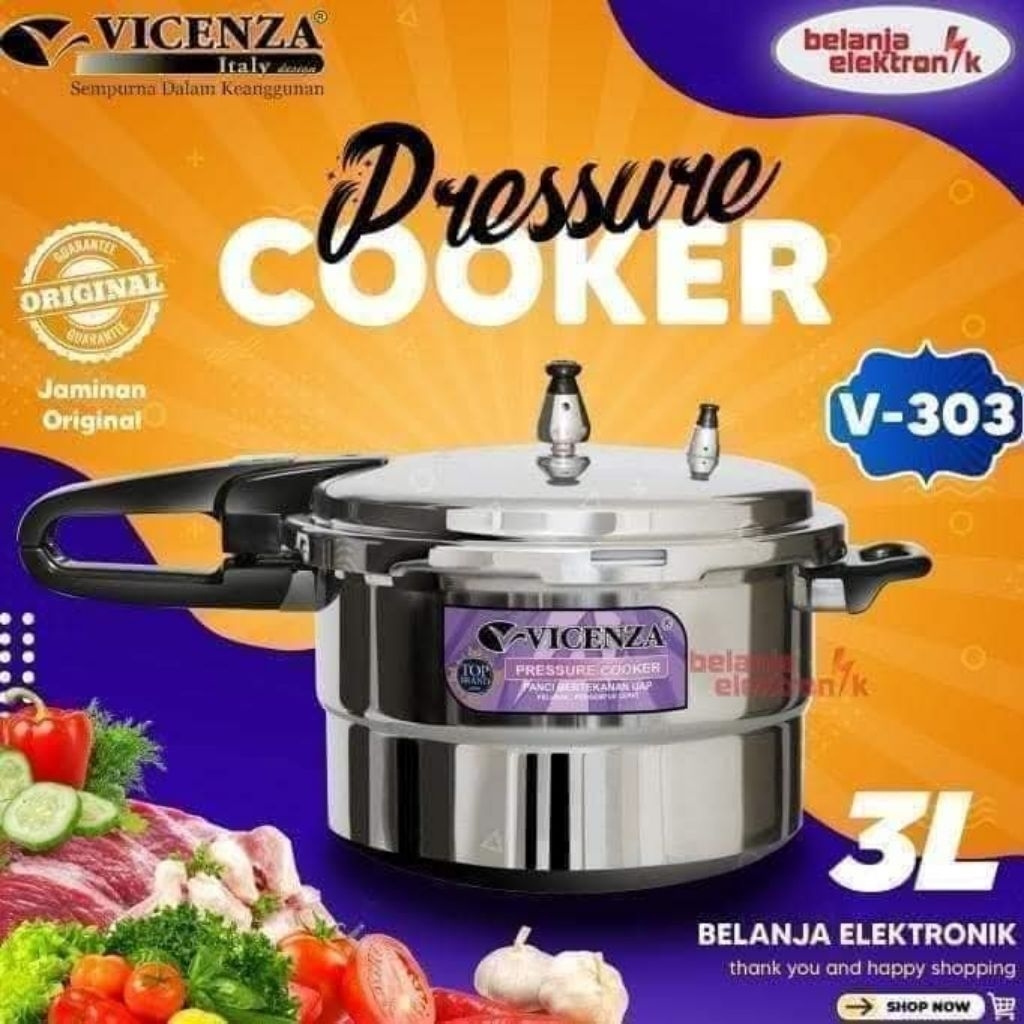 Presto Vicenza | Panci Presto Vicenza 4liter  | Presto Vicenza VP303 | Presto vicenza