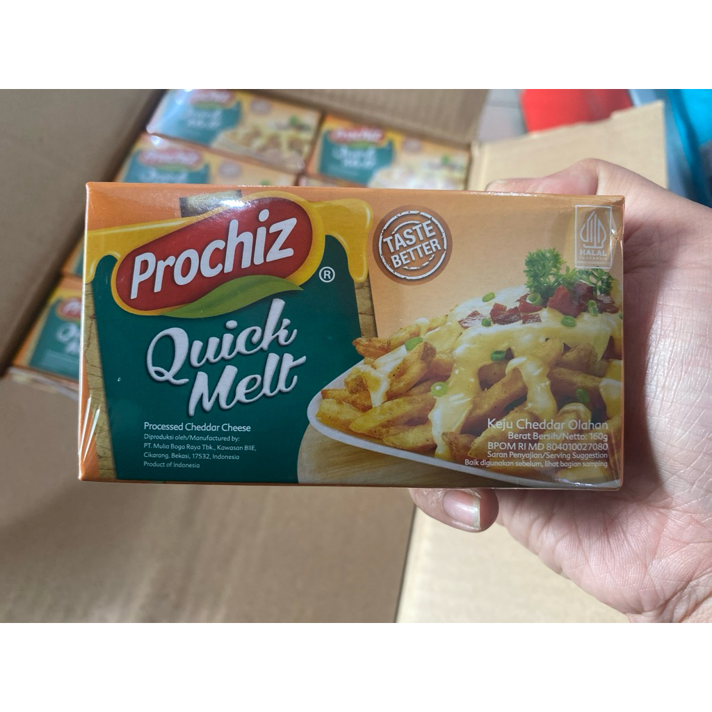 

PROCHIZ QUICKMELT 160g keju lumer
