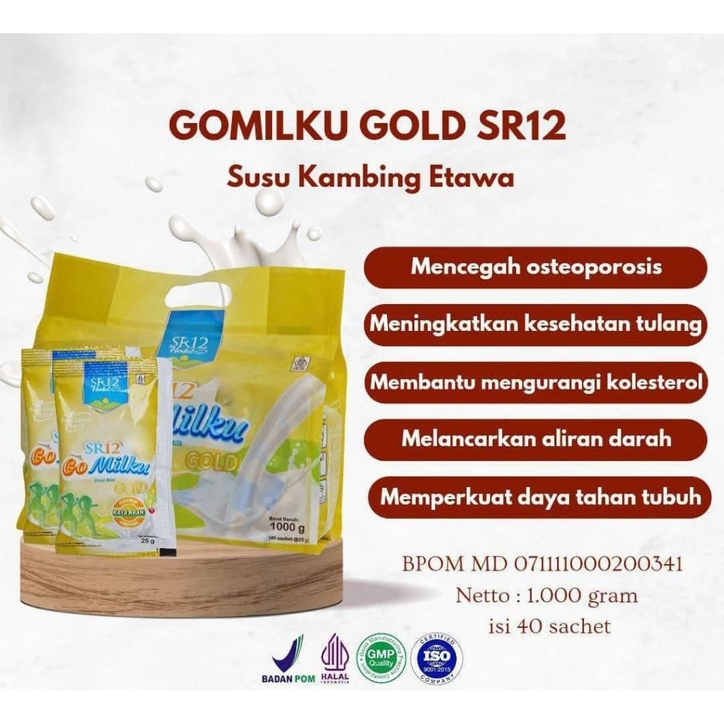 

Susu Go Milku Gold SR12 Pack
