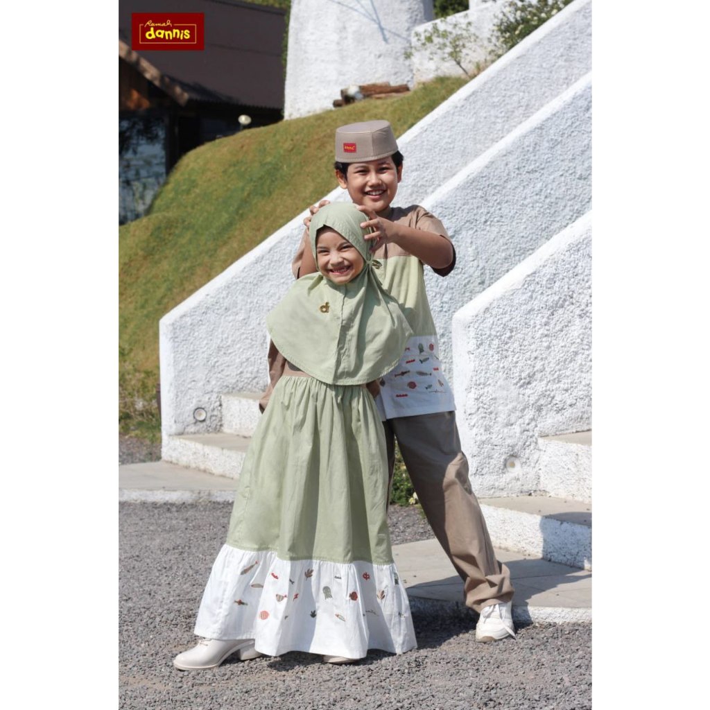COUPLE ANAK DANNIS 2025 D'FISH/DANNIS ORIGINAL/BAJU COUPLE SERAGAM KELUARGA