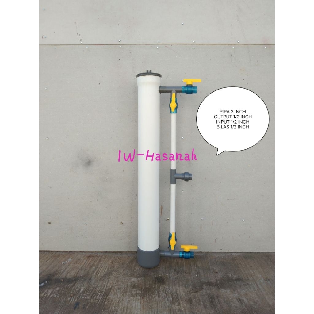3 INCH FILTER AIR SUMUR BOR KERUH BERLUMPUR BAU BESI BERMINYAK PDAM KERUH