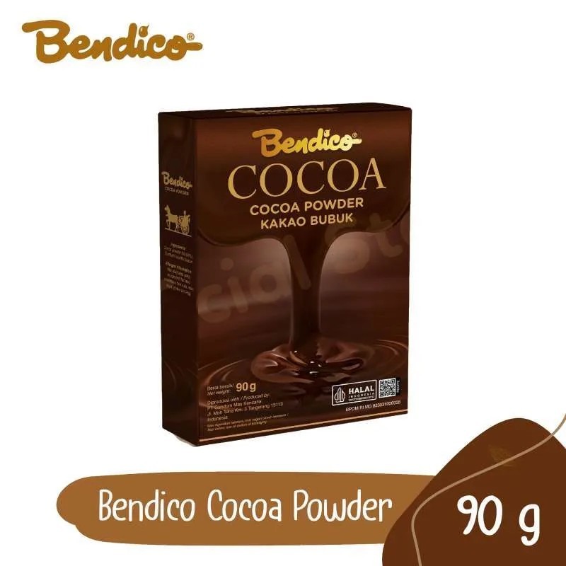 

BENDICO COCOA POWDER / KAKAO BUBUK / COKELAT / COKLAT BUBUK (90GR)