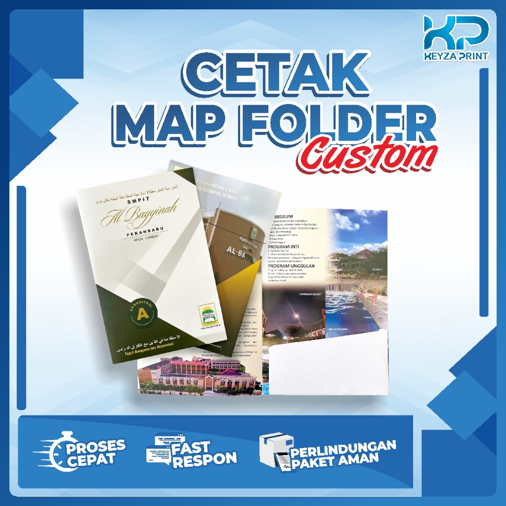 

Cetak Map Folder Custom Ukuran 24 x 35cm Bahan Art Paper 260gr