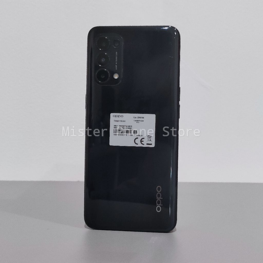 Oppo Reno 5 8/128 GB Ex Resmi Indonesia Second Bekas Original - Check Deskripsi