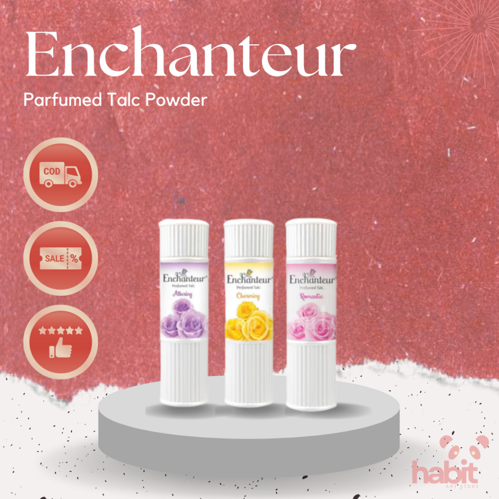 Enchanteur Talc Powder Bedak Parfum