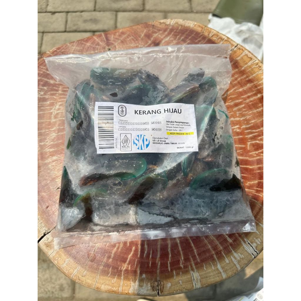 

Kerang hijau berat 1 kg