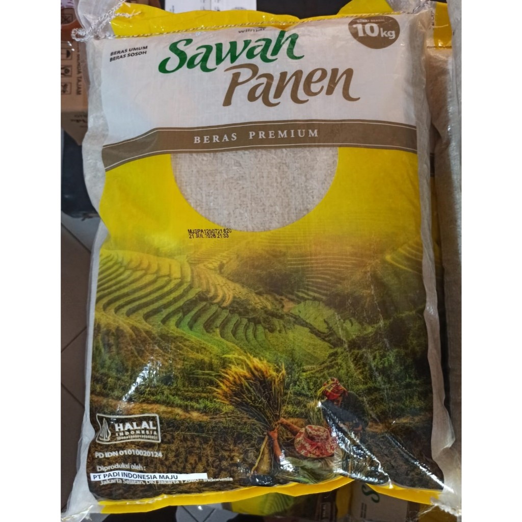 

Beras Premium Sawah Panen 10 kg