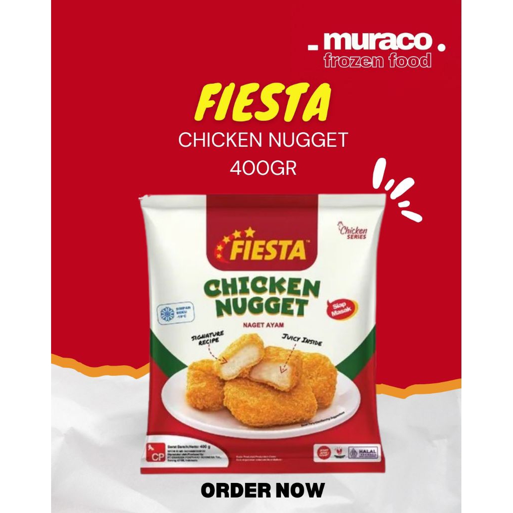 

Fiesta Chicken Nugget 400gr