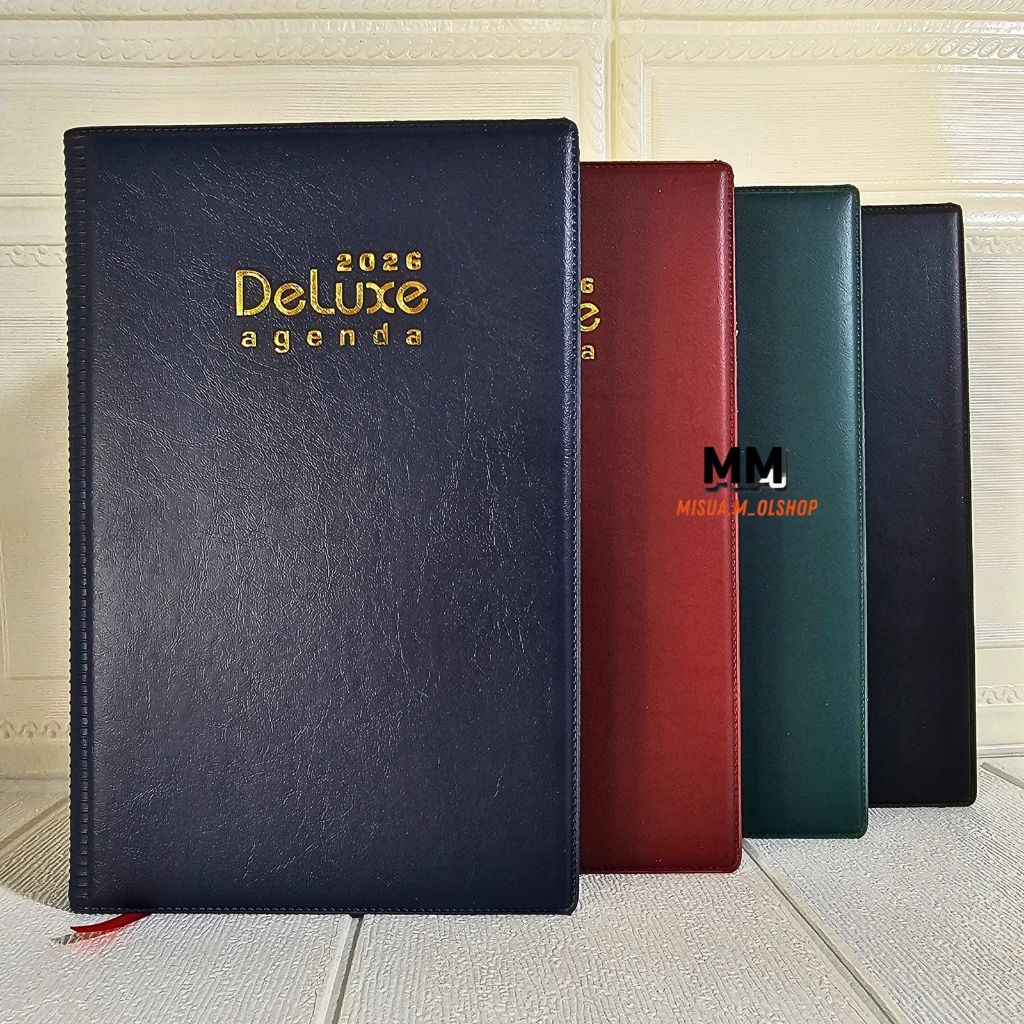 

BUKU AGENDA DELUXE TAHUN 2026/ BUKU AGENDA KERTAS PUTIH TEBAL/ AGENDA TERBARU