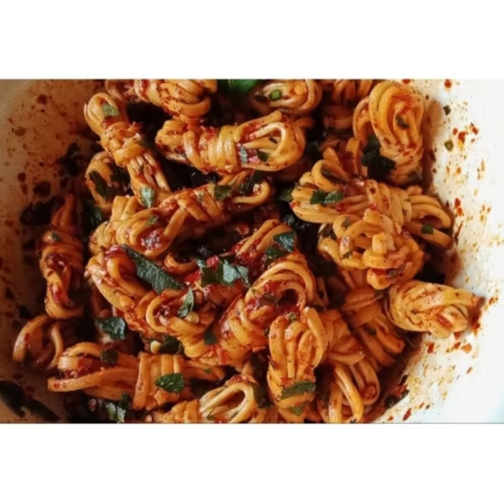 

CEMILAN SEBLAK MIE GULUNG/WELL PEDAS DAUN JERUK KRIUK TERLARIS