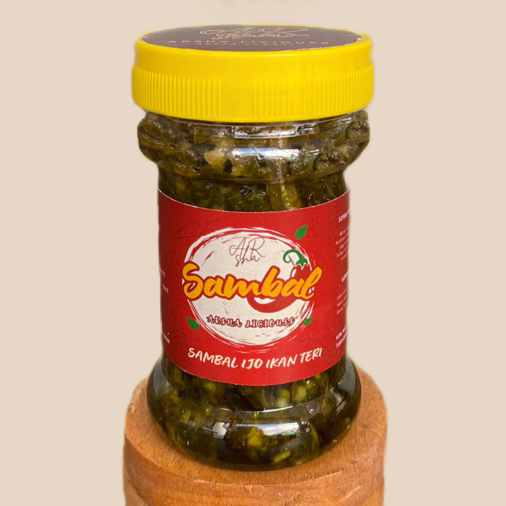 

sambal ijo ikan teri 100gr, 150ml