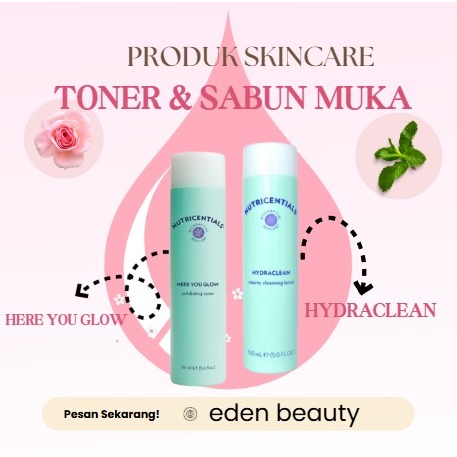 

Lotion Creamy Cleansing & Exfoliant toner 150ml Melembabkan