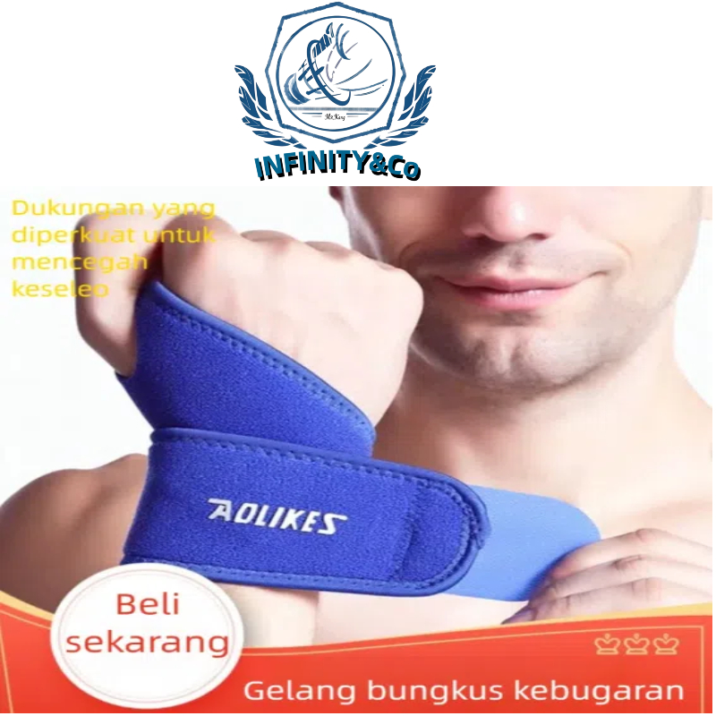 Korset lengan olahraga - pengikat tangan dan jari, melindungi dari torsi, pengikat lengan yang dapat