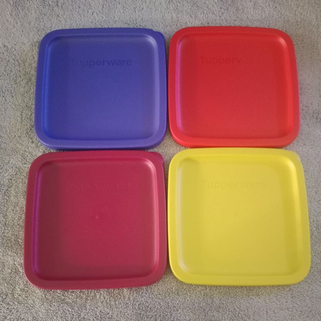 TUTUP/ SEAL 12,5 X 12,5 cm// SUMMER 650ml, 1L, 1,8L , 2,2L// TUPPERWARE