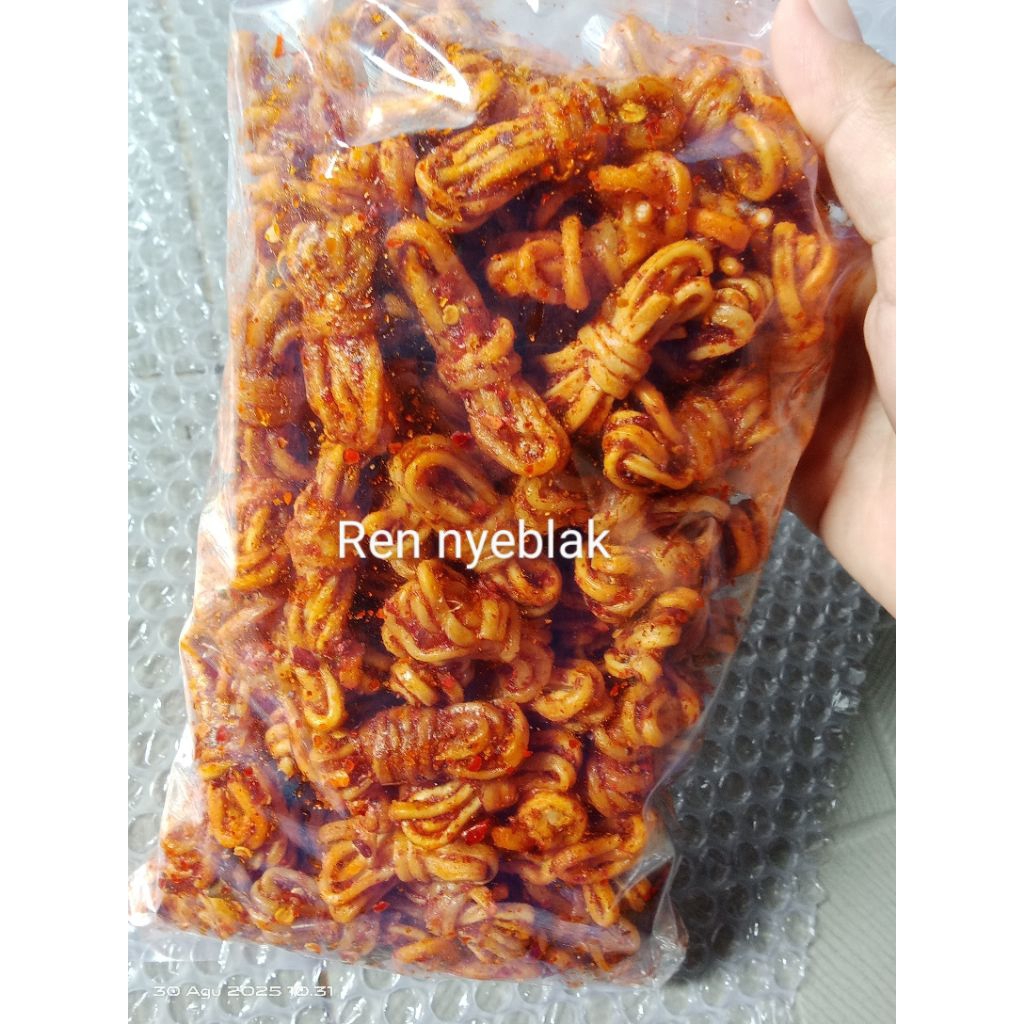 

seblak viral mie gulung 500 grm pedas original daun jeruk