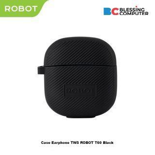 Case Earphone TWS ROBOT T60 Black