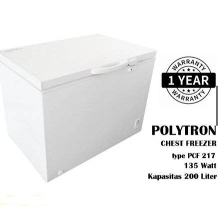 CHEST FREEZER POLYTRON PCF 217 200 LITER