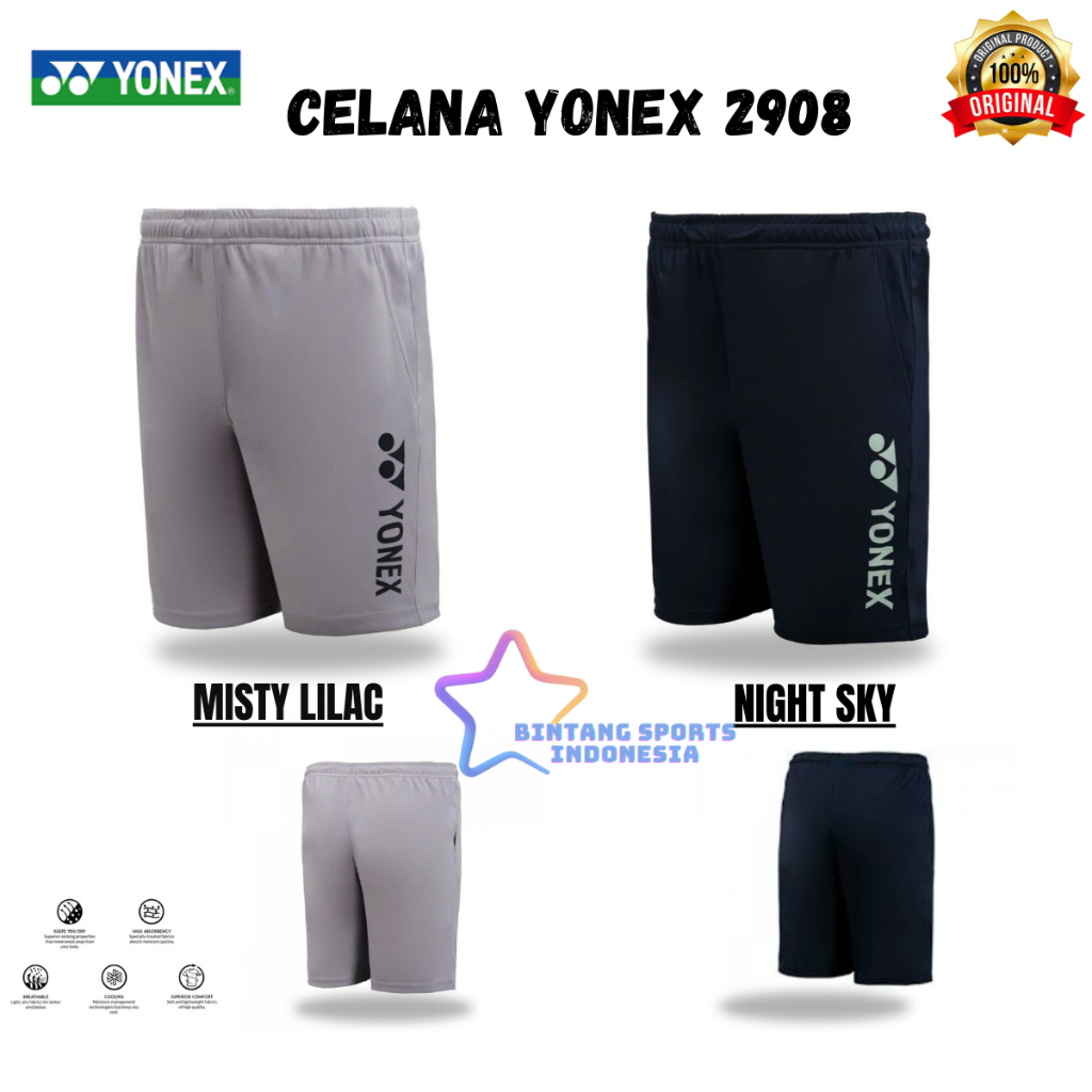 CELANA BADMINTON BULUTANGKIS YONEX 2908 100% ORIGINAL