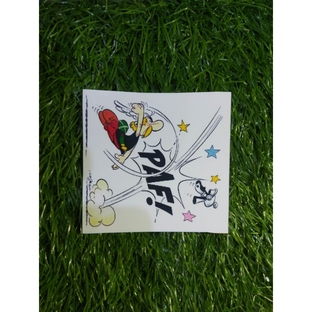 

stiker vinyl asterix