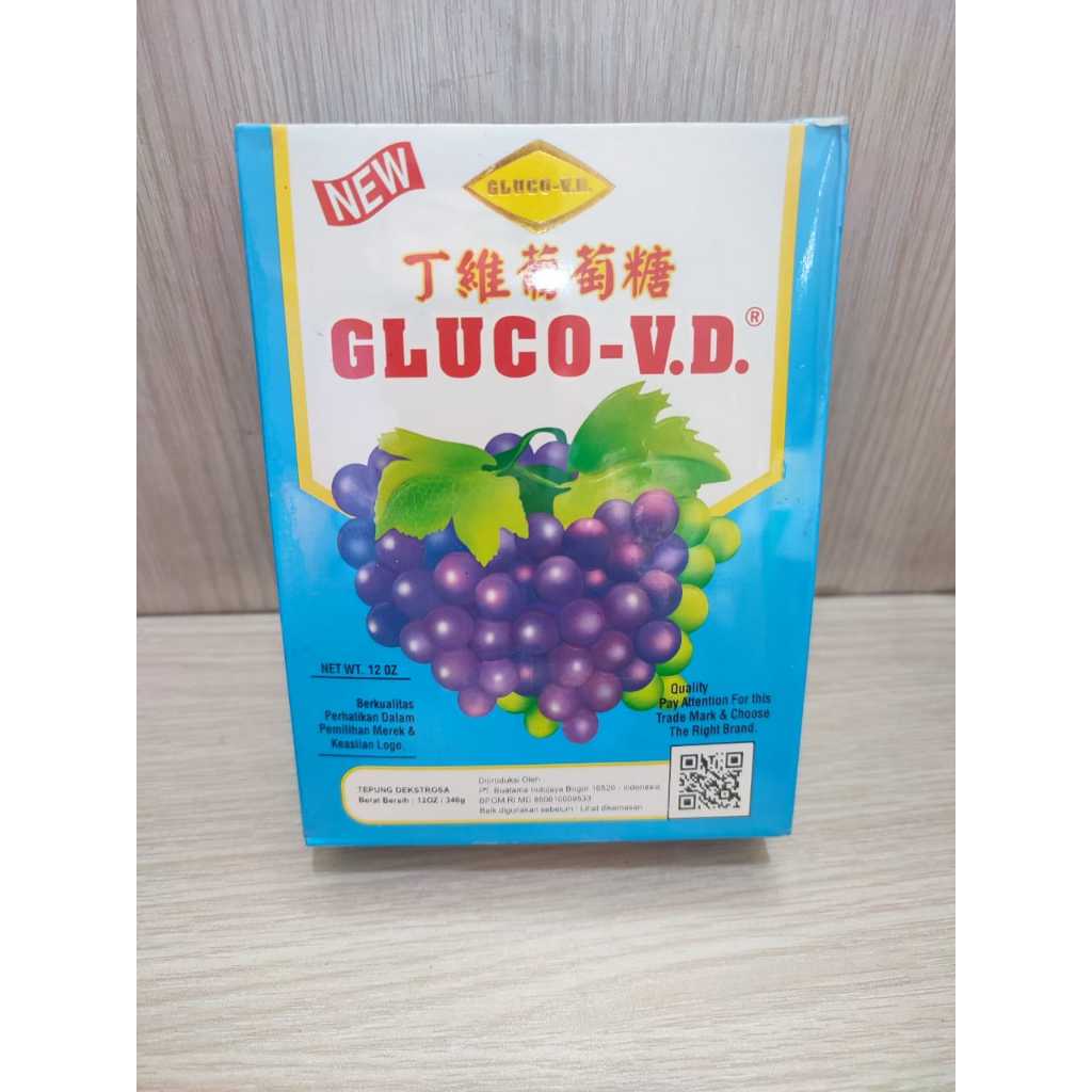 

GLUCO-V.D. gula anggur 340gram
