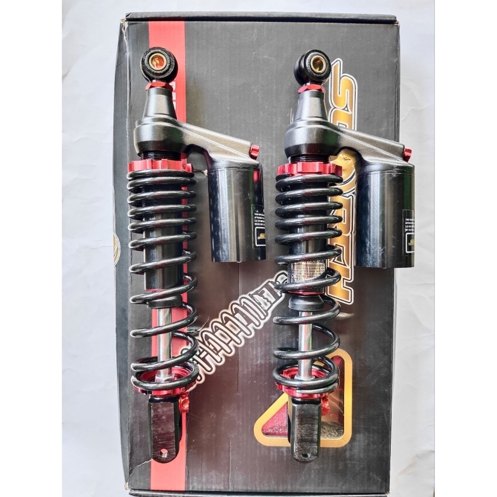 Shockbreaker belakang tabung atas variasi 335mm dual shock matic, Shock variasi belakang Nmax lama/o
