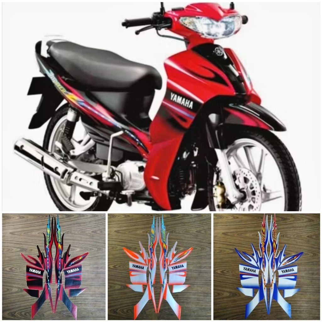 Stiker Striping Lis Body Motor Jupiter Z 2005 CW