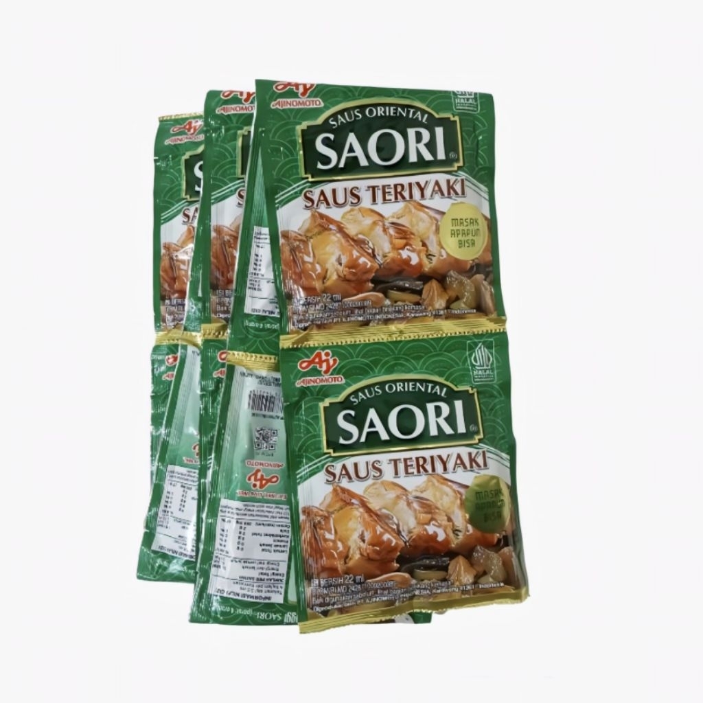 

Saori Saus Teriyaki 220 ml ( 10 Pcs x 22 ml ) Per Renceng