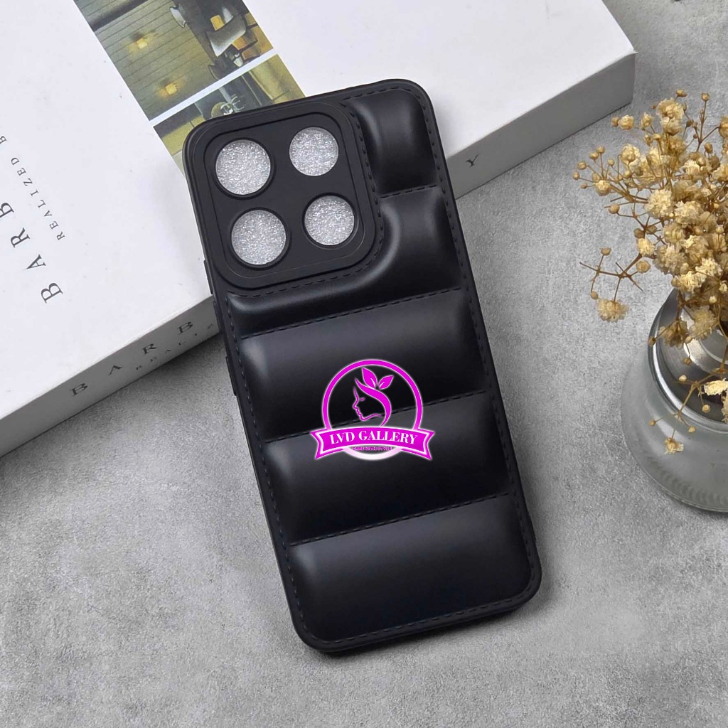 Itel A60 Itel A60S Itel A80 Itel Vision 1 Plus Itel Vision 5 SoftCase Pillow Macaron Black Case Bant