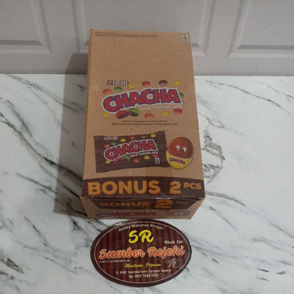 

CHACHA DELFI MILK CHOCOLATE BERAT 110 GRAM