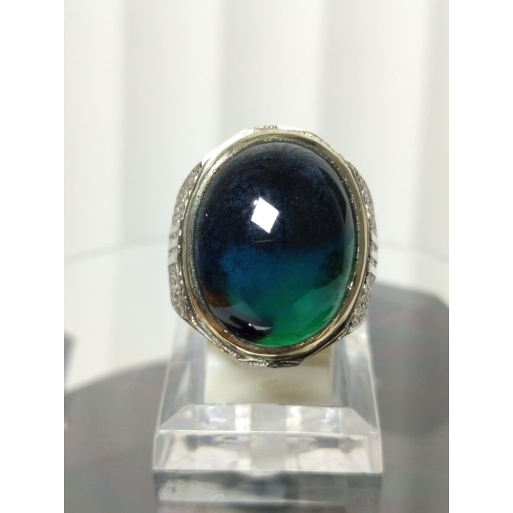 CINCIN BATU AKIK BACAN DOKO KEMBANG