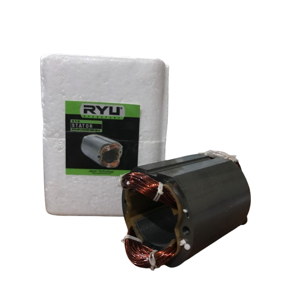 RYU STATOR Stator Mesin Gerinda Grenda RYU RSG 100-6 ASLI ARMATURE MES