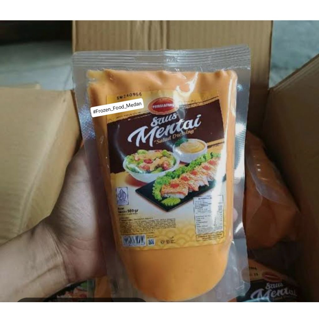 

Saus mentai prima agung/mentai saus 500 gram