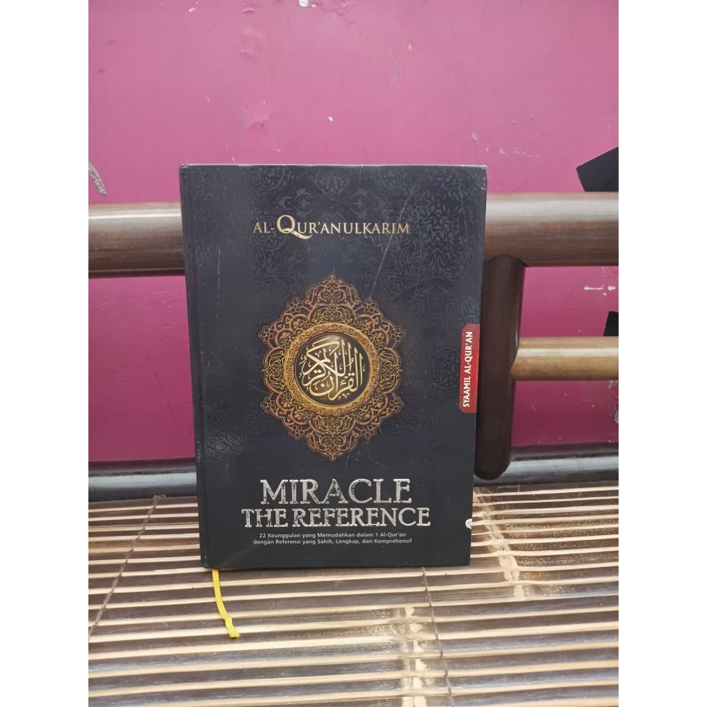 Al-quranulkarim miracle the reference Best seller 22 in 1 dapat dibaca dengan e-pen