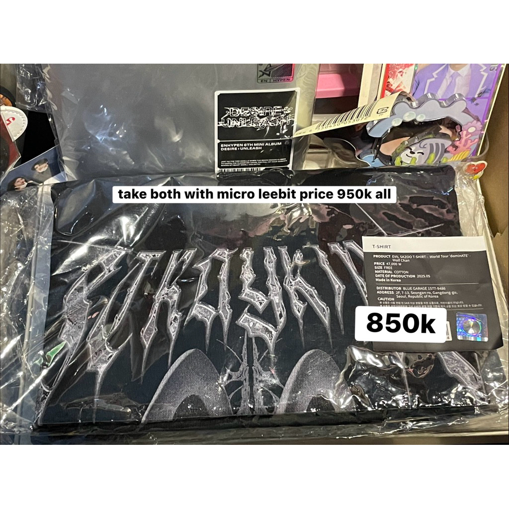 Tshirt Skzoo evil official merch