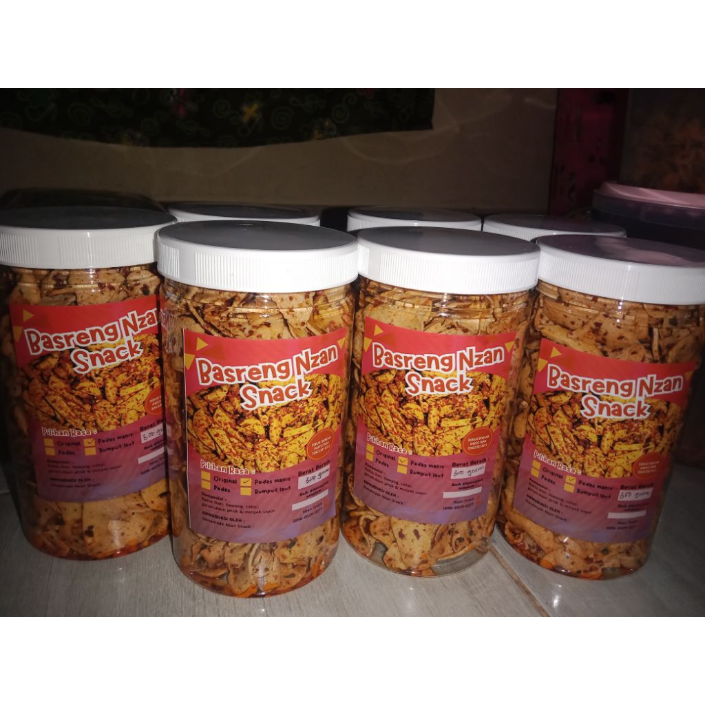 

Basreng Pedas Daun Jeruk 250gr, 500gr, 1kg