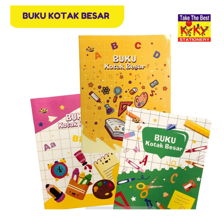 

Buku Kotak Besar kiky 38 Lembar Grosir Murah