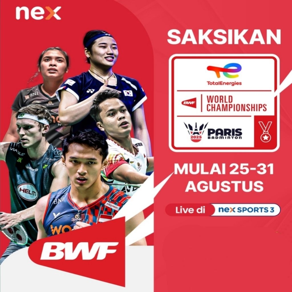 Paket Badminton Nex Parabola 1 Bulan