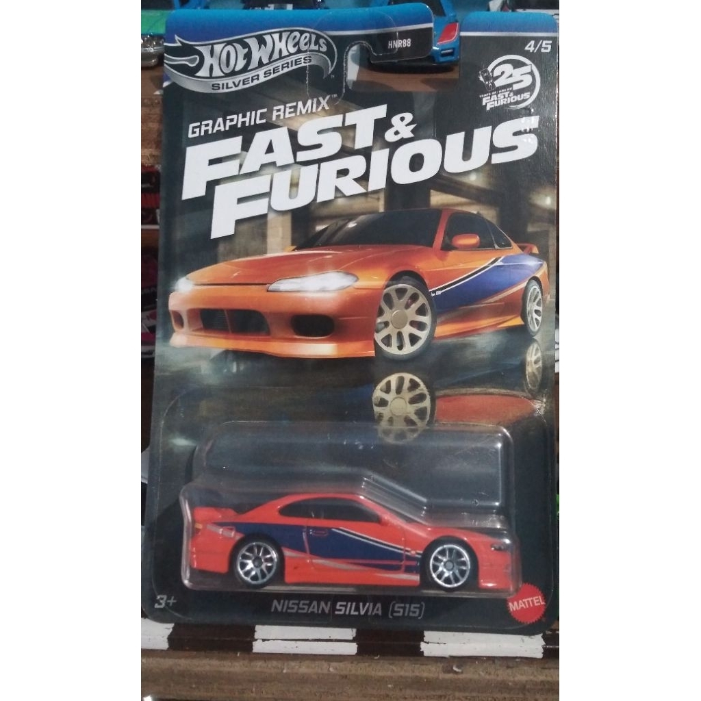 HOTWHEELS FAST&FURIOUS GRAPICH REMIX SILVIA