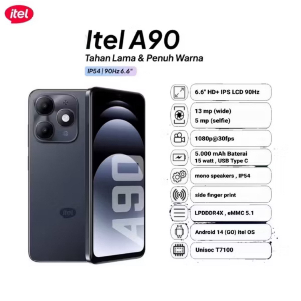 ITEl A90 garansi itel indonesia