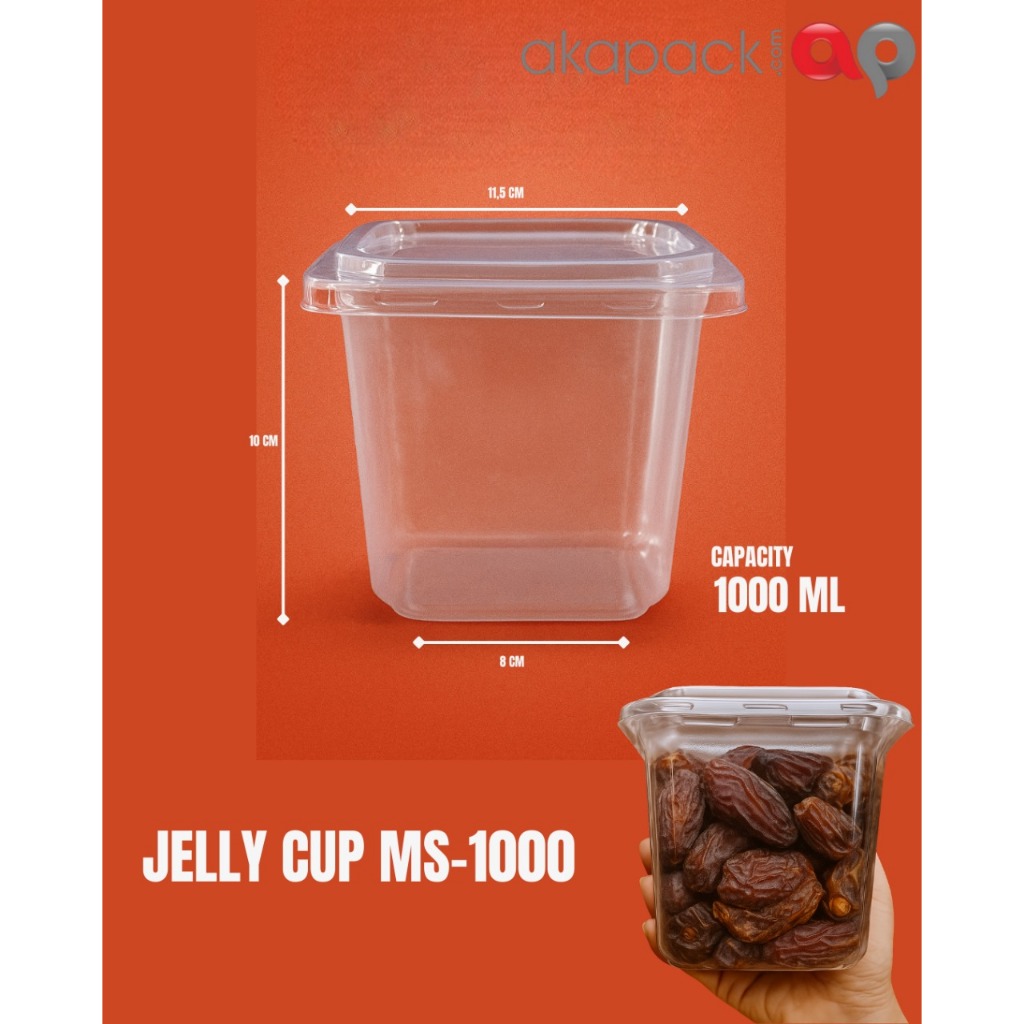 

Jelly Cup MS-1000 / Cup Bening food grade