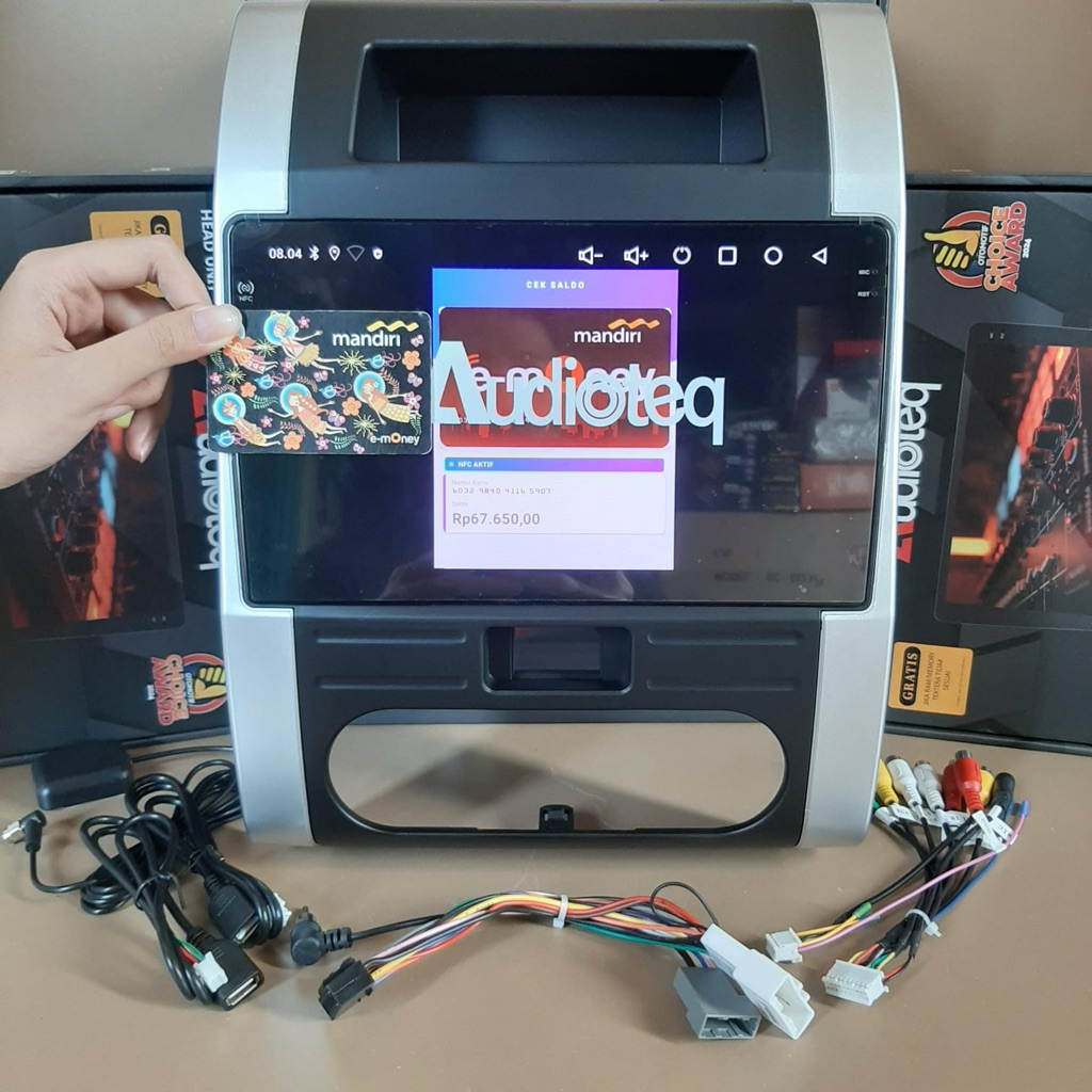 HEAD UNIT ANDROID XTRAIL T31 ANDROID 10 INCH AUDIOTEQ RAM 2/32 GB NISSAN XTRAIL 2007 - 2013