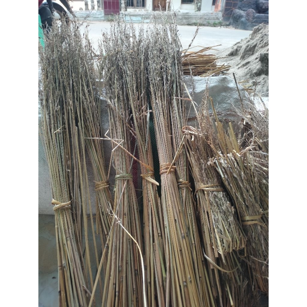 

merang jerami padi ketan item