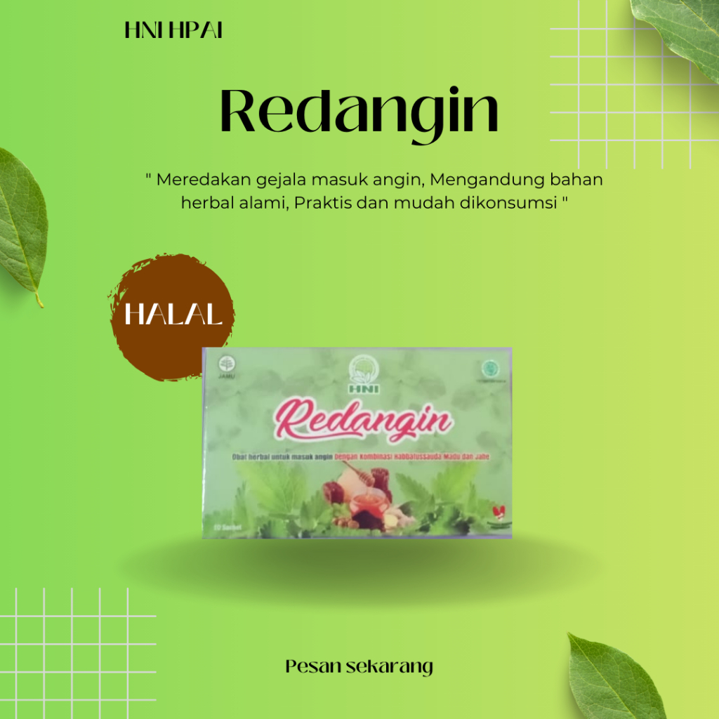 

Redangin (masuk angin) - HNI HPAI