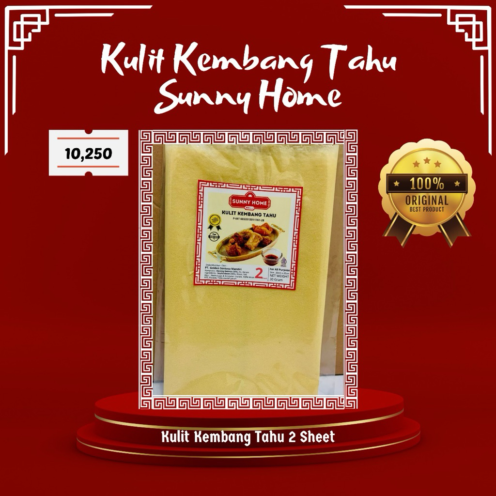 

Kulit Kembang Tahu Sunny Home 2 Lembar