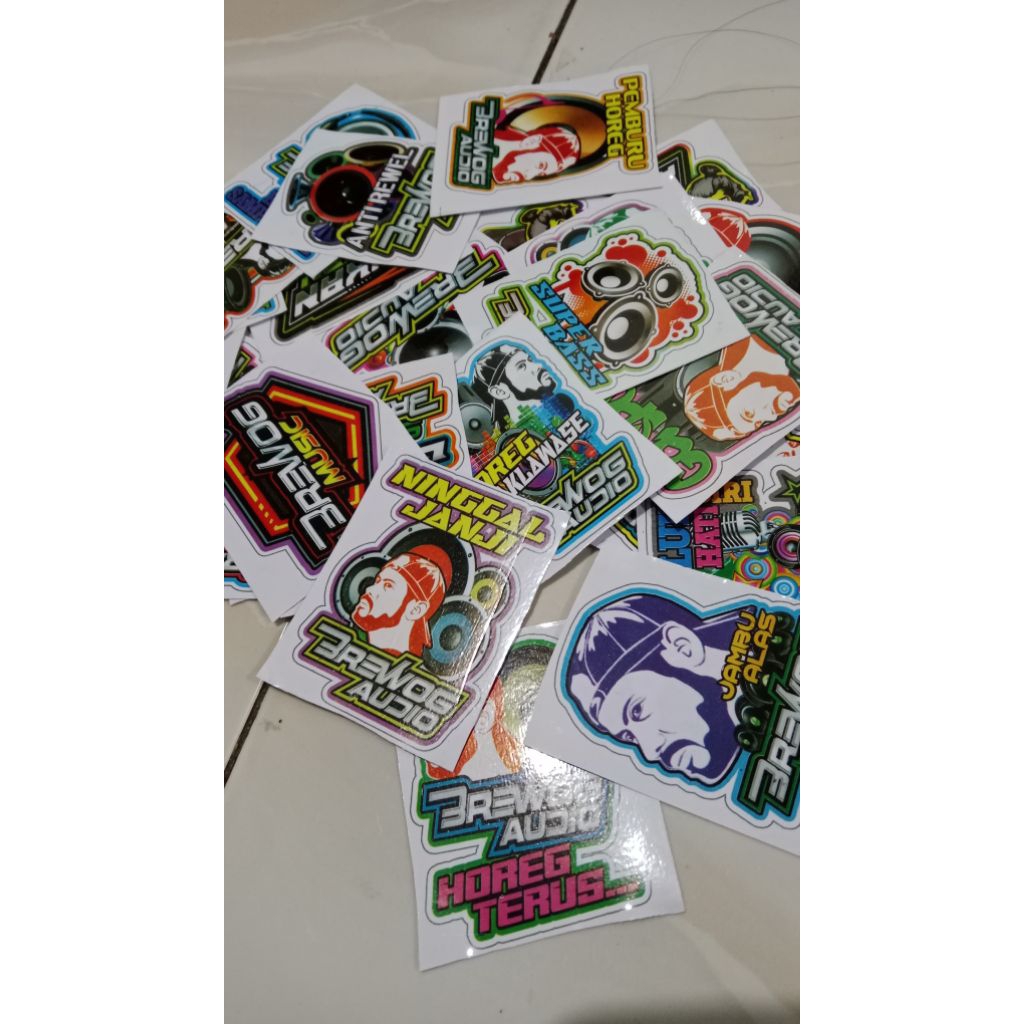STIKER BREWOG AUDIO / STIKER SOUND HOREG