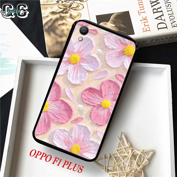 Casing Case Hp Oppo Oppo f1 Plus [ MOTIF FLOWERS ] Aneka casing, custom case, case aesthetic case mu